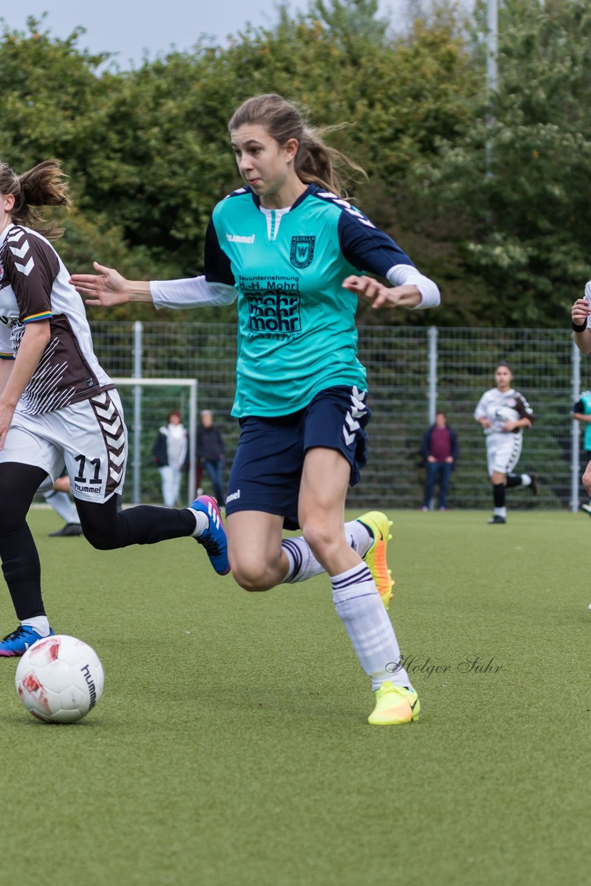 Bild 111 - B-Juniorinnen Wedel - St. Pauli : Ergebnis: 1:2